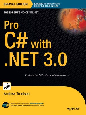 cover image of Pro C# with .NET 3.0, Special Edition